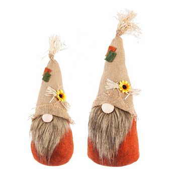 Evergreen Enterprises LED Plush Gnomes 2 pc Set