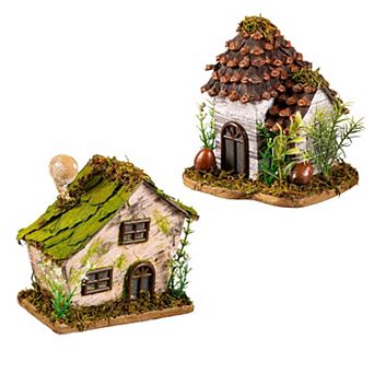 Evergreen Enterprises Woodland House Angled Roof 2 pc Set