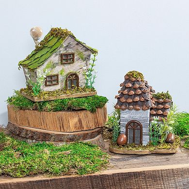 Evergreen Enterprises Woodland House Angled Roof 2-Piece Set