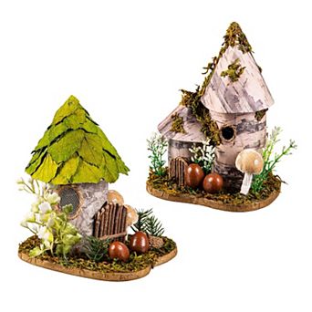 Evergreen Enterprises Woodland House Cone Roof 2 pc Set