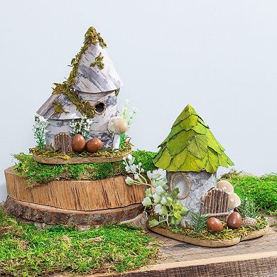 Evergreen Enterprises Woodland House Cone Roof 2-Piece Set