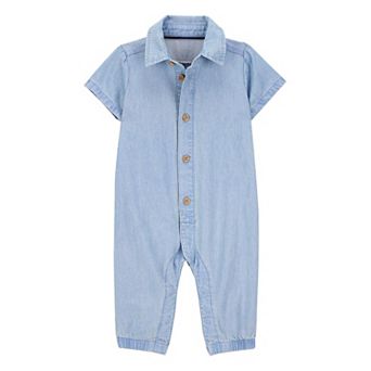 Baby Boy Carter's Chambray Jumpsuit