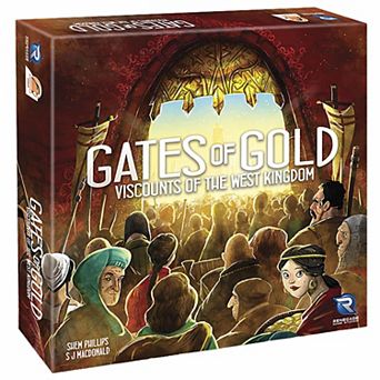 Renegade Game Studio Viscounts of the West Kingdom: Gates of Gold Expansion - Strategy Board Game
