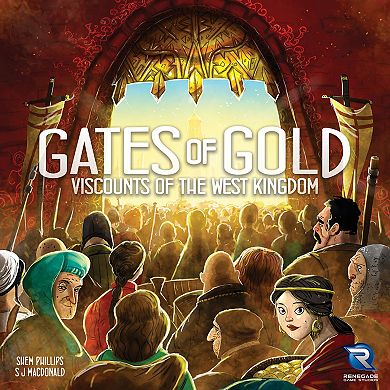 Renegade Game Studio Viscounts of the West Kingdom: Gates of Gold Expansion - Strategy Board Game