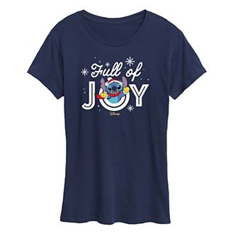 Disney's Lilo and Stitch Women's Full Of Joy Graphic Tee