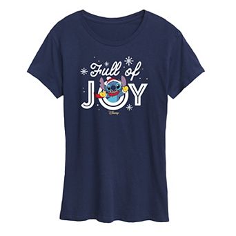 Disney's Lilo and Stitch Women's Full Of Joy Graphic Tee
