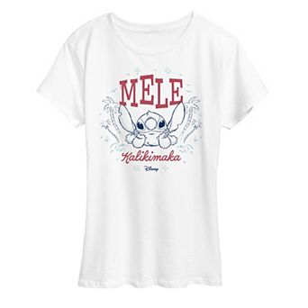 Disney's Lilo and Stitch Women's Mele Kalikimaka Graphic Tee