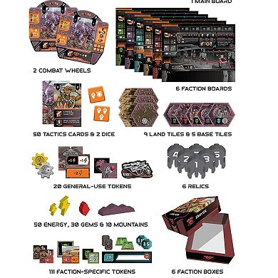 Renegade Game Studio Circadians: Chaos Order - Strategy Boardgame