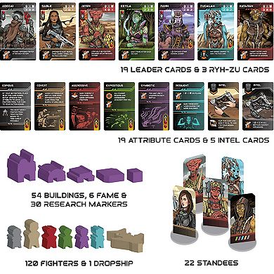 Renegade Game Studio Circadians: Chaos Order - Strategy Boardgame