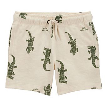 Toddler Boy Carter's Alligator Pull-On Shorts