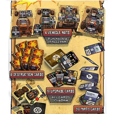 Renegade Games Wreckland Run Solo Hero Series Solo Campaign Game
