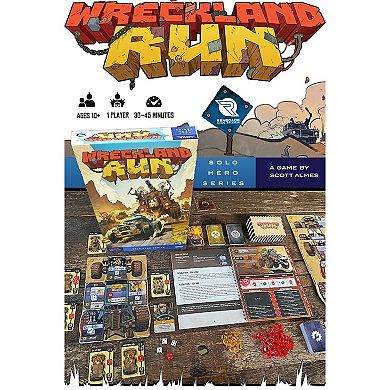 Renegade Games Wreckland Run Solo Hero Series Solo Campaign Game