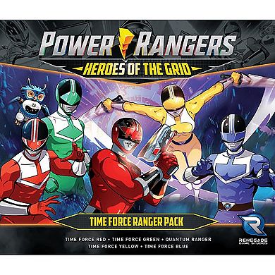 Power Rangers Heroes of the Grid: Time Force Ranger Pack Expansion to Heroes of the Grid