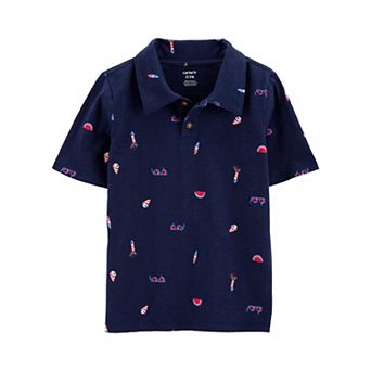 Boys 4-14 Carter's 4th Of July Cotton Polo