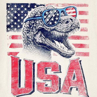 Boys 4-14 Carter's "USA" Dino T-Shirt