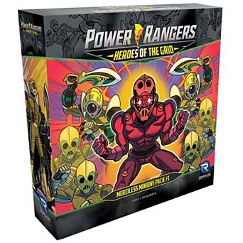 Renegade Game Studio Power Rangers Heroes of the Grid: Merciless Minions Pack #1 - Expansion to Heroes of the Grid