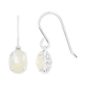 SIRI USA by TJM Sterling Silver Mother-Of-Pearl Drop Earrings