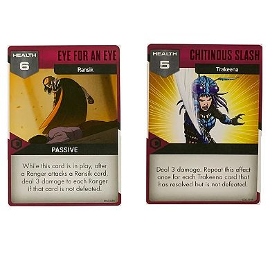 Renegade Game Studio Power Rangers Heroes of the Grid: Villain Pack #5 Terror Through Time Expansion - RPG Boardgame