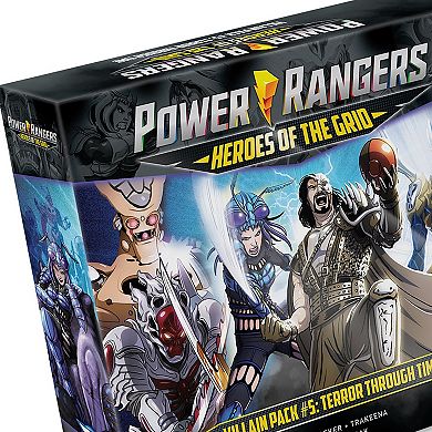 Renegade Game Studio Power Rangers Heroes of the Grid: Villain Pack #5 Terror Through Time Expansion - RPG Boardgame