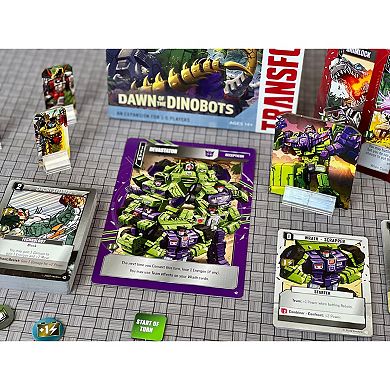 Renegade Game Studio Transformers Deck-Building Game: Dawn of the Dinobots Expansion