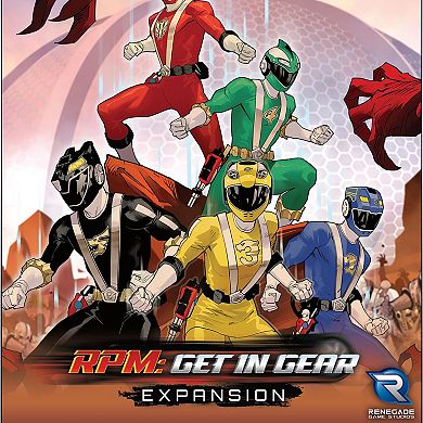 Renegade Game Studio Power Rangers Deck-Building Game RPM: Get In Gear Expansion