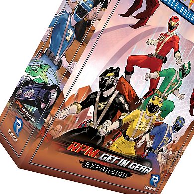 Renegade Game Studio Power Rangers Deck-Building Game RPM: Get In Gear Expansion