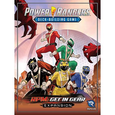 Renegade Game Studio Power Rangers Deck-Building Game RPM: Get In Gear Expansion
