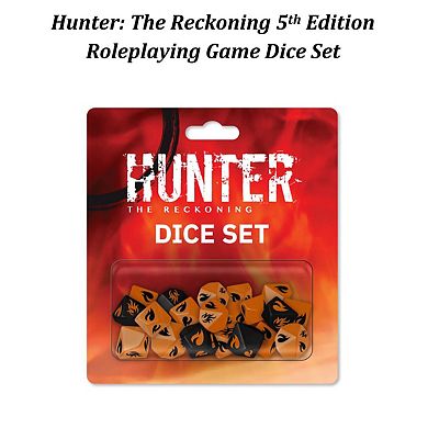 Renegade Game Studio Hunter: The Reckoning 5th Edition Roleplaying Game Dice Set
