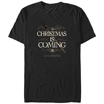 Big & Tall Game Of Thrones Christmas Is Coming Graphic Tee