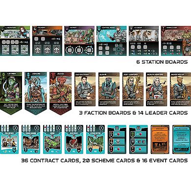 Renegade Game Studio Circadians: First Light Second Edition Strategy Boardgame
