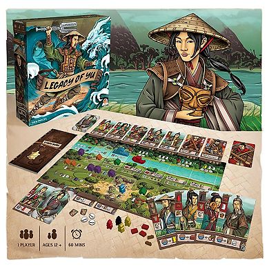Renegade Game Studio Legacy of Yu Solo Campaign Style Board Game