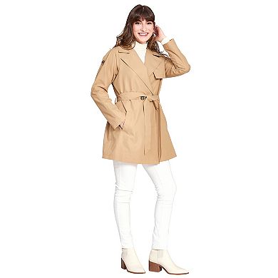 Women's Nine West Belted Spring Trench Coat