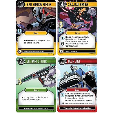 Renegade Game Studio Power Rangers Deck-Building Game: S.P.D. To The Rescue Expansion Set