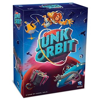 Renegade Game Studio Junk Orbit - Captain A Space Scavenger Ship Family Strategy Board Game