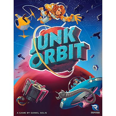 Renegade Game Studio Junk Orbit - Captain A Space Scavenger Ship Family Strategy Board Game
