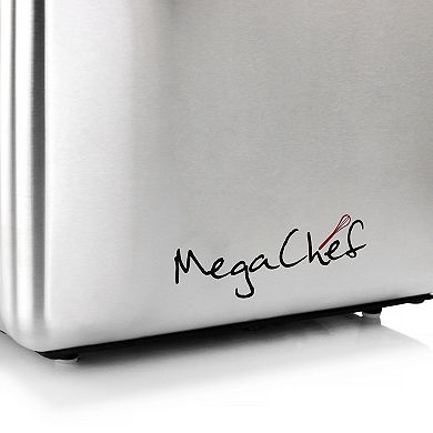 MegaChef 4-Slice Stainless Steel Toaster