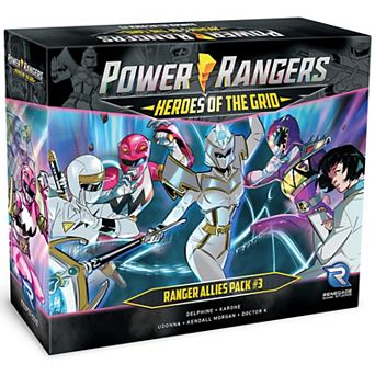 Power Rangers Heroes of the Grid: Ranger Allies 5 New Female Heroes & Cards Pack #3 Expansion