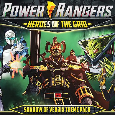 Renegade Game Studio Power Rangers Heroes of the Grid: Shadow of Venjix Theme Expansion Pack