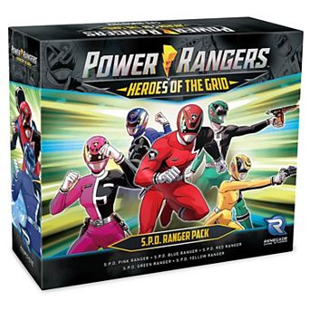 Renegade Game Studio Power Rangers Heroes of the Grid S.P.D Ranger Pack Expansion