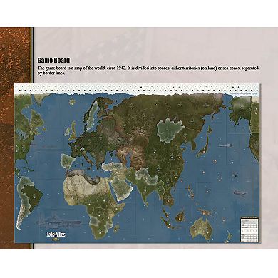 Axis & Allies: 1942 Second Edition - WWII War Miniatures Strategy Board Game