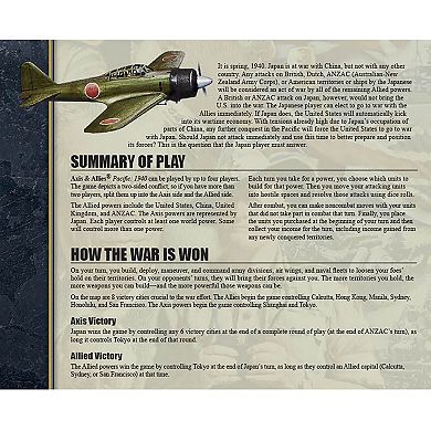 Axis & Allies: 1940 Pacific Second Edition - WWII War Miniatures Strategy Board Game