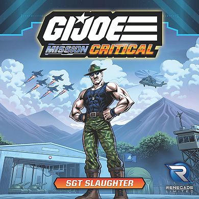 G.I. JOE Mission Critical: Sgt Slaughter Figure Pack RPG Expansion Pack