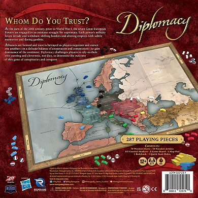 Renegade Game Studio Diplomacy - Europe 20th Century Strategy Board Game of Alliances & Betrayal