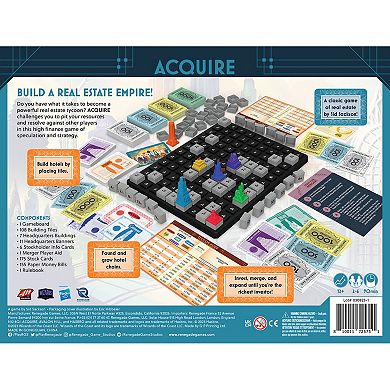 Renegade Games - Acquire - Build A Real Estate Empire Strategy Board Game