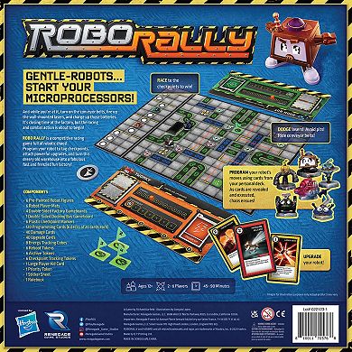 Renegade Game Studio Robo Rally Robotic Chaos Racing Game Movement Board Game