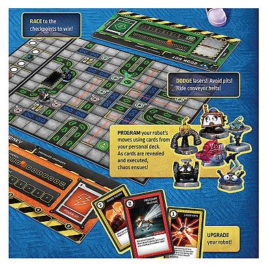 Renegade Game Studio Robo Rally Robotic Chaos Racing Game Movement Board Game