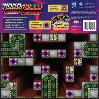 Renegade Game Studio Robo Rally: Chaos & Carnage Expansion Strategy Board Game