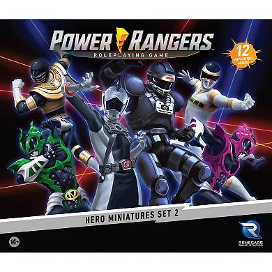 Renegade Game Studio Power Rangers Roleplaying Game Hero Miniatures Set 2