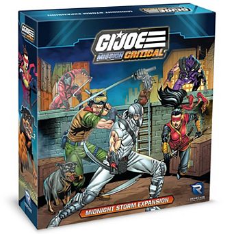Renegade Game Studio G.I. JOE Mission Critical: Midnight Storm Expansion RPG Cooperative Miniatures Boardgame