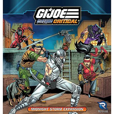 Renegade Game Studio G.I. JOE Mission Critical: Midnight Storm Expansion RPG Cooperative Miniatures Boardgame